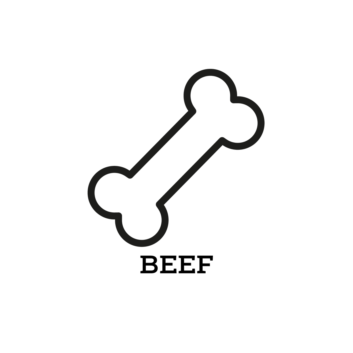 Beef Marrow Bone 4" single unit Top Dog Food & Supply