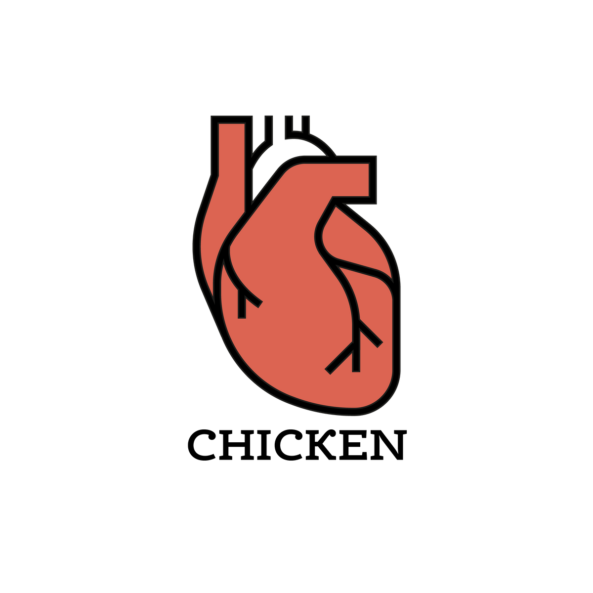 Chicken Hearts 5lb Bag Top Dog Food & Supply